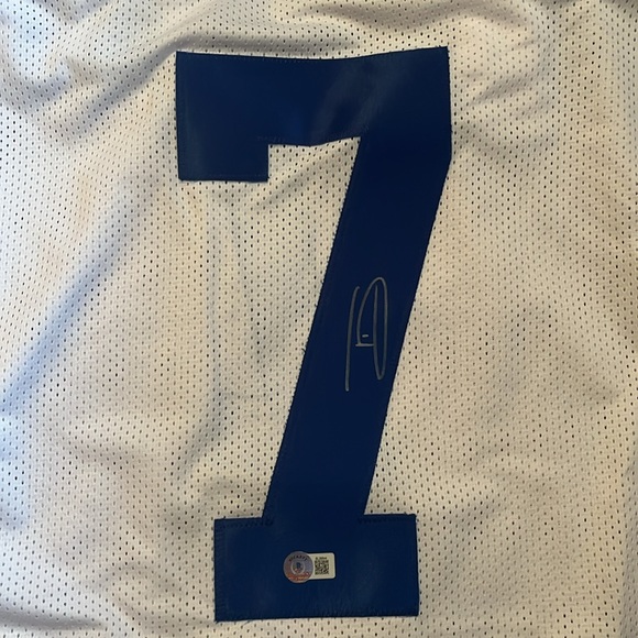 Beckett Certified Signed Quandre Diggs Jersey - Picture 3 of 5